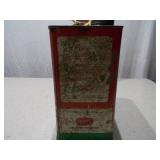 Vintage Hydraulic Oil Advertising Tin