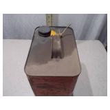 Vintage Hydraulic Oil Advertising Tin