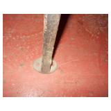 Vintage Two-Seat Folding Theater Bench