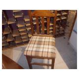 Vintage Drop-Leaf Dining Table with Four Chairs