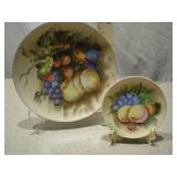 Vintage Bavarian Floral China - Mixed Lot