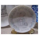 Assorted Decorative Plates - 4 Pieces
