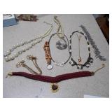 Vintage Eclectic Jewelry & Accessory Collection - Necklaces & WWJD Bracelet