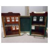 Vintage Fisher-Price Little People School Bus & Main Street Building