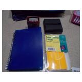 Large Bulk Lot of Office Supplies – Calculator, Organizer, Ink & Stationery