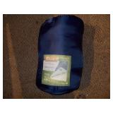 Coleman Sleeping Bag and 5-Gallon Water Jug Beverage Dispenser