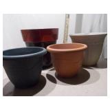 Bulk Lot of Assorted Garden Planters – Ceramic and Plastic Pots