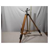 Vintage Rain Bird Impact Sprinkler with Professional Tripod Base
