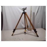 Vintage Rain Bird Impact Sprinkler with Professional Tripod Base