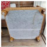 Elegant Natural Wicker 4 pc Patio Set ~ 3 Chairs + Ottoman