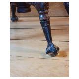 Antique Ball and Claw Piano Stool