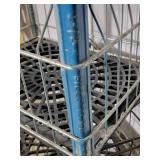 Vintage Wire Milk Crates, B