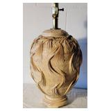 Woven Basket Table Lamp