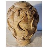 Woven Basket Table Lamp