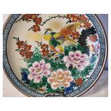 Vibrant Japanese Satsuma Decorative Plate