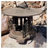 Iron Japanese Garden Lantern