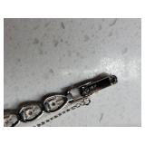 Elegant 14K White Gold and Diamond Braclet Cocktail Watch ~ 21g