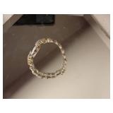 Elegant 14K White Gold and Diamond Braclet Cocktail Watch ~ 21g