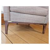 Contemporary Toupe Accent Chair *As Is*