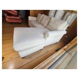 Flawless Pottery Barn White lounge Sofa