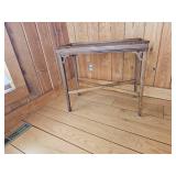 Vintage Edwardian Beaded Molding Side Table