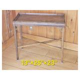 Vintage Edwardian Beaded Molding Side Table