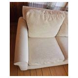 Flawless Pottery Barn White lounge Sofa