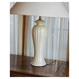 Elegant Fluted Vase Table Lamp
