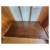Handsome Contemporary Console with Folding Extension Top