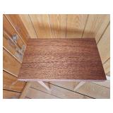 Modern Mission Cherry Top Accent Table