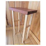 Modern Mission Cherry Top Accent Table