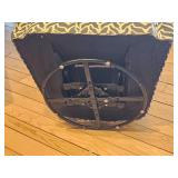 Sam Moore Safrie Theme Upholster Swivel Armchair