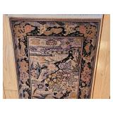 Hand-knotted Silk Oriental Entry Runner