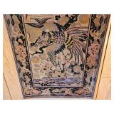 Hand-knotted Silk Oriental Entry Runner