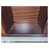 American Contemporary Five Shelf Oak Bookcase