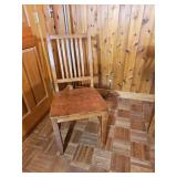 American Contemporary Slotted Chair Dinning Table