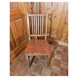 American Contemporary Slotted Chair Dinning Table