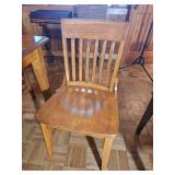 American Contemporary Slotted Chair Dinning Table