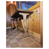 Vintage American Colonial Console Table