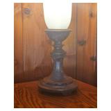 Frosted Fluted Glass Accent Lamp