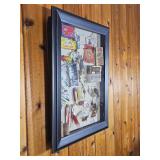 Vintage Fishing Lure Shadow Box
