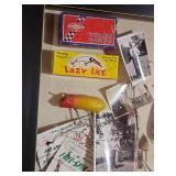 Vintage Fishing Lure Shadow Box