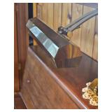 Handsome Polished Brass Desk Lamp