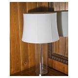 Modern Contemporary Glass Cylinder Table Lamp