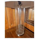 Modern Contemporary Glass Cylinder Table Lamp