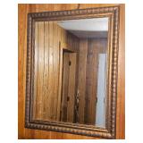 Handsome Rattan Bambo Frame Mirror
