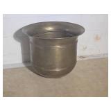 Large Hammered Brass Jardinere Planter ~ 24 x 18