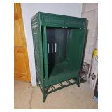 Green Hekman Furniture Rattan Entertainment Cabinet