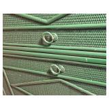 Green Hekman Furniture Rattan Entertainment Cabinet