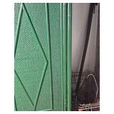 Green Hekman Furniture Rattan Entertainment Cabinet
